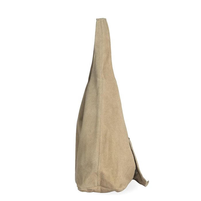 Чанта от естествен велур