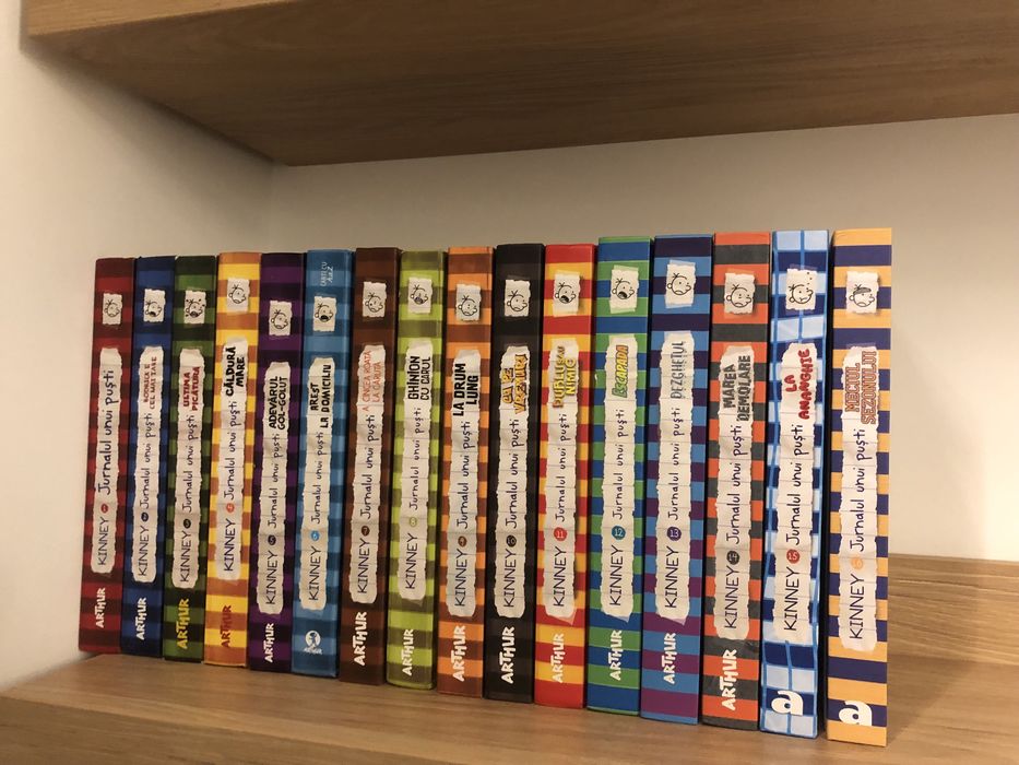 Cărți jurnalul unui puști 16 volume