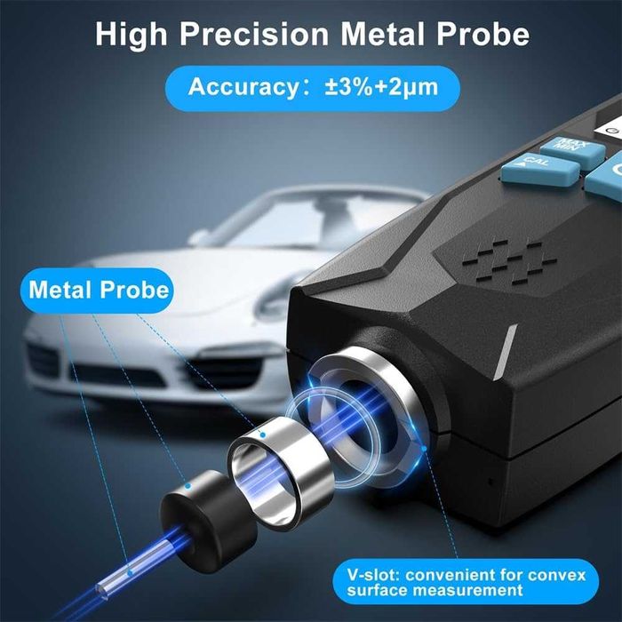 Azonee Дебеломер за боя за покритие, за автомобили