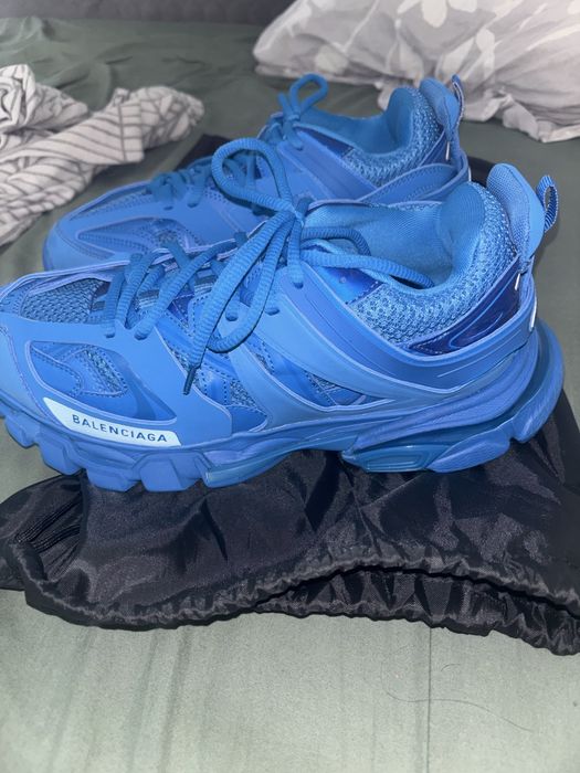 Balenciaga track icy blue