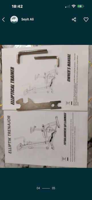 Веллатренажор сотилади янгидек турибти пашти ишлатилмади