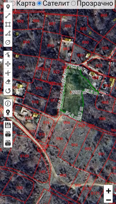 Продава се Парцел в Казанлък - 2286 кв.м за 11 €/кв.м - Снимка #3