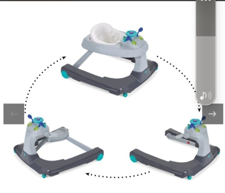 Ходунок 3в1  качественый