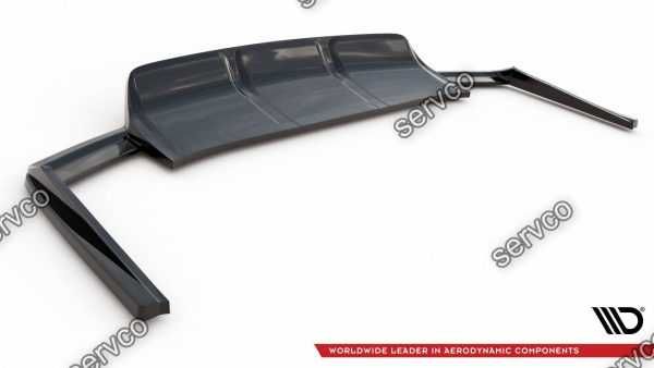 Prelungire lip bara spate Audi SQ7 Q7 Sline Mk2 2015-2019 v5 Maxton