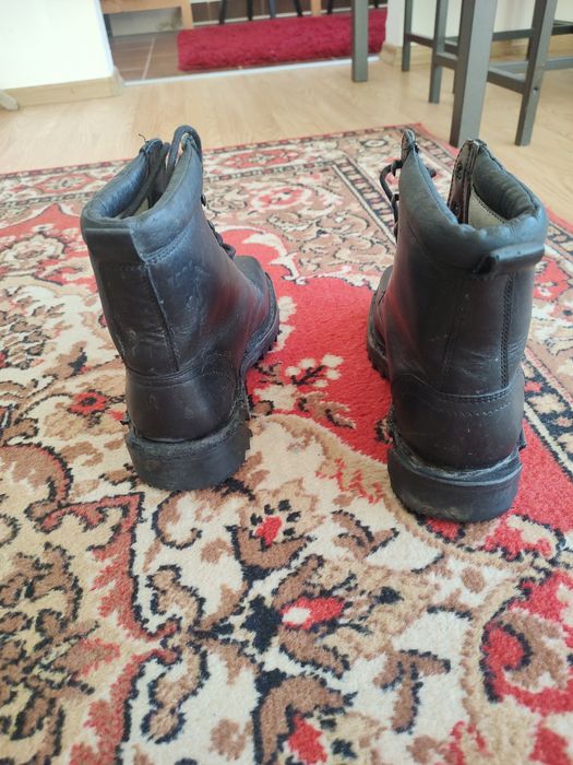 Bocanci piele Ducatex cu vârf metalic