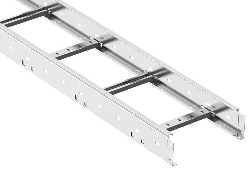 Лоток металлический перфорированный, лестничный, проволочный IEK