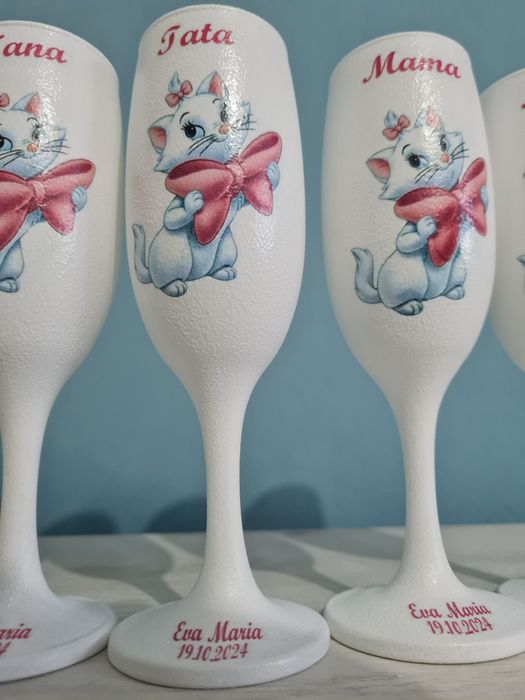 Pahare nuntă si botez personalizate