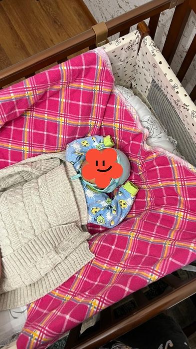 Детская кровать с люлькой