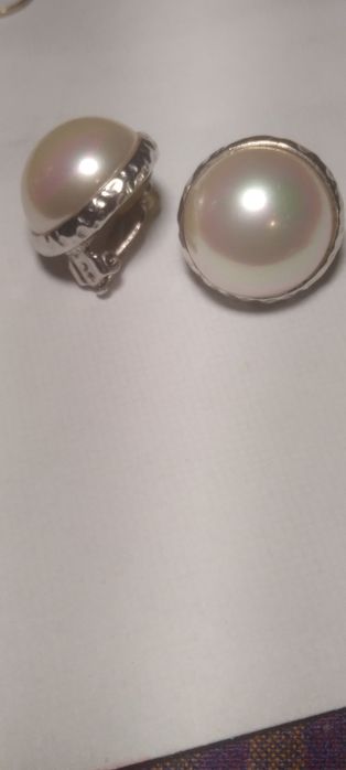 Cercei cu perle naturale