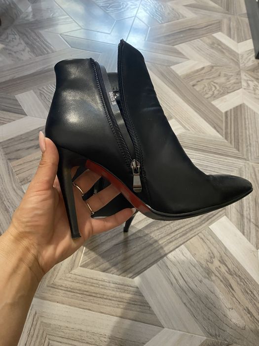 Кожени боти изкуствена кожа