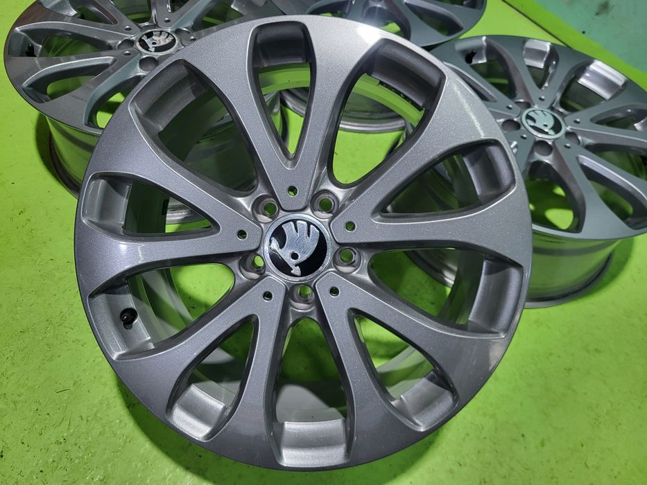 18 5x112 Skoda лети джанти 5х112 шкода