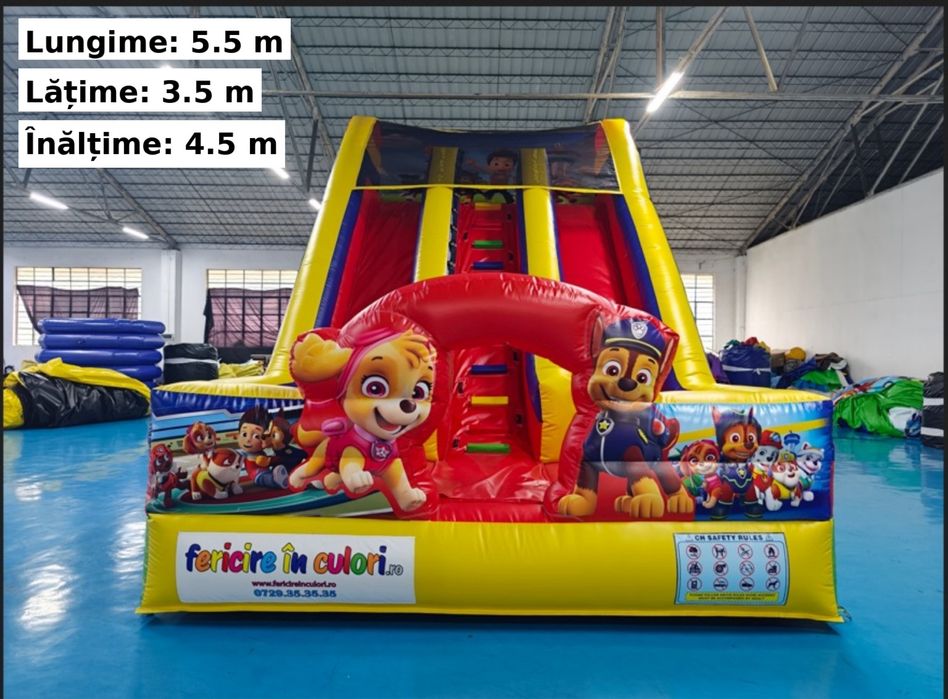 ÎNCHIRIERE TOBOGANEgonflabile si bubble HOUSE!