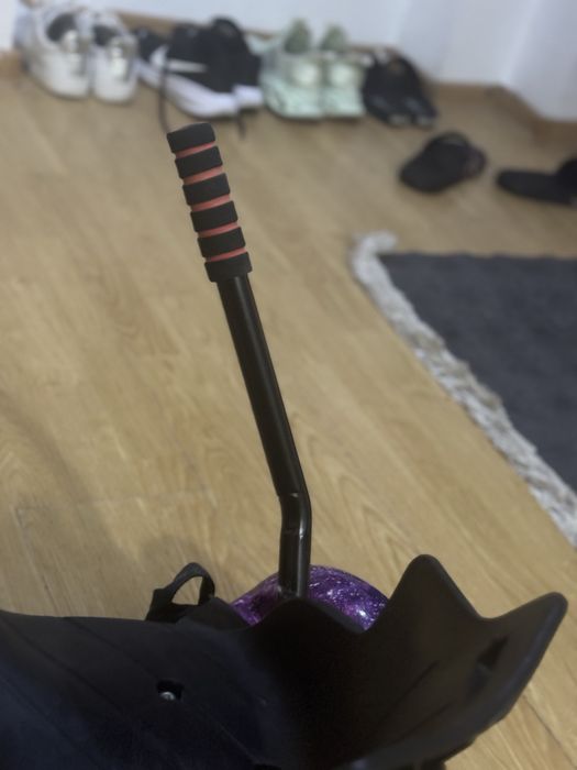 Se vinde pachet complet ideal pentru copii: Hoverboard electric model Space/Purple Galaxy împreună cu scaunul suplimentar (Hoverkart) detașabil