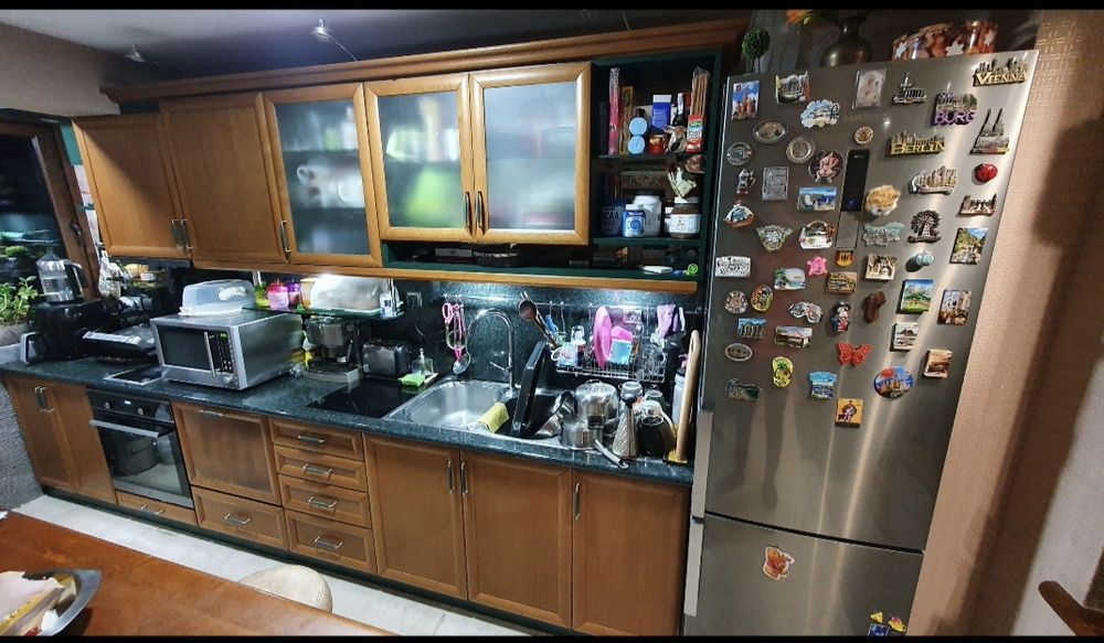 Кухненски шкаф с МДФ вратички