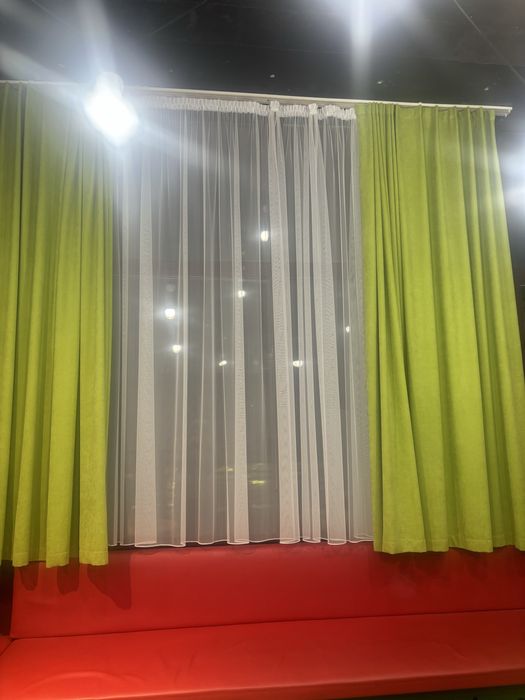 Продам шторы с тюлью