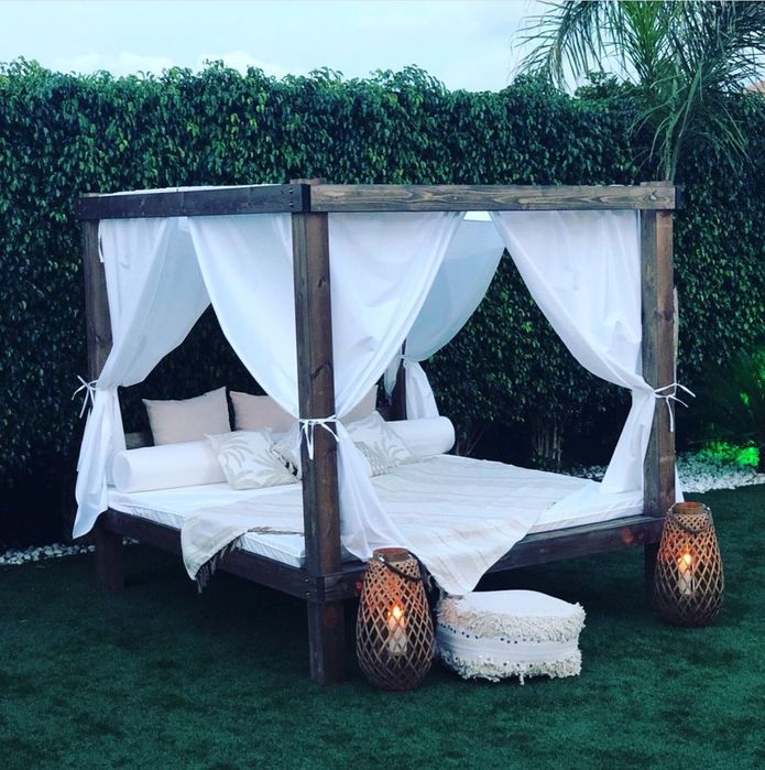 Baldachine plaja / gradina din lemn 1980 lei