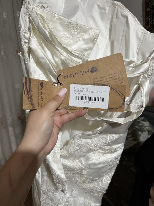 Новое свадебное платье