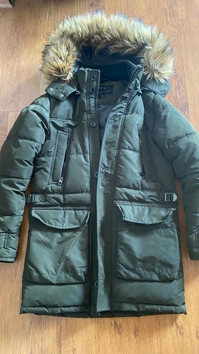 Zara M канадка с качулка