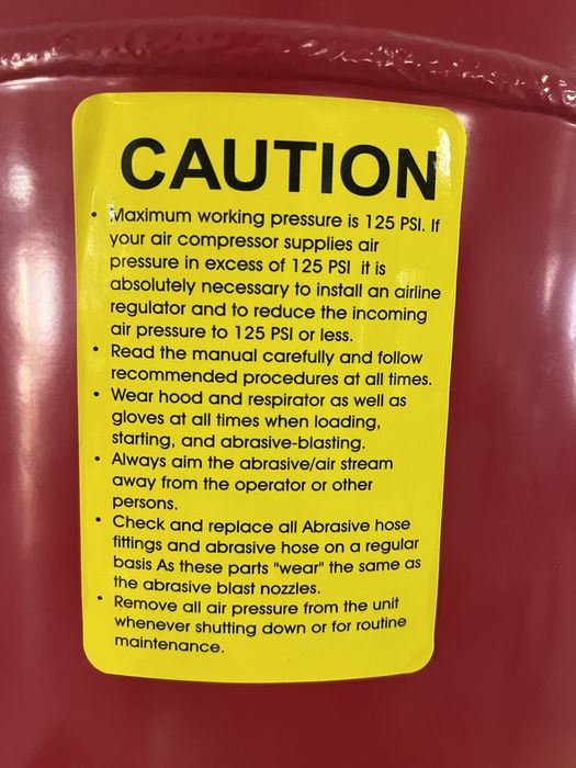 Пескоструй аппарат 80 Литровый