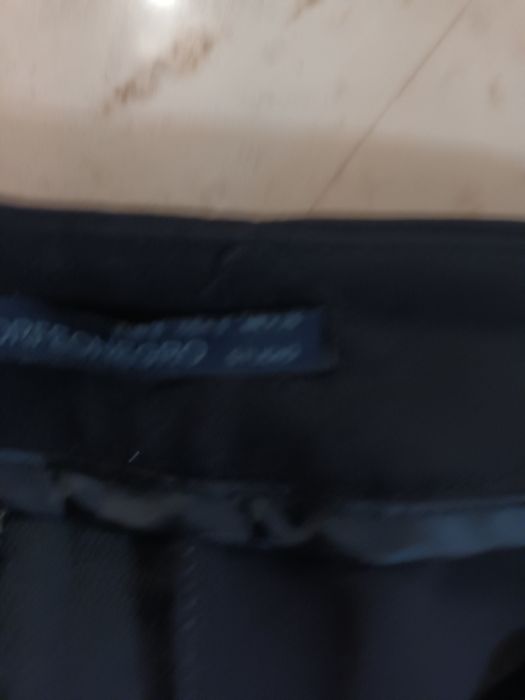 Дамски панталон с леопардов  кант