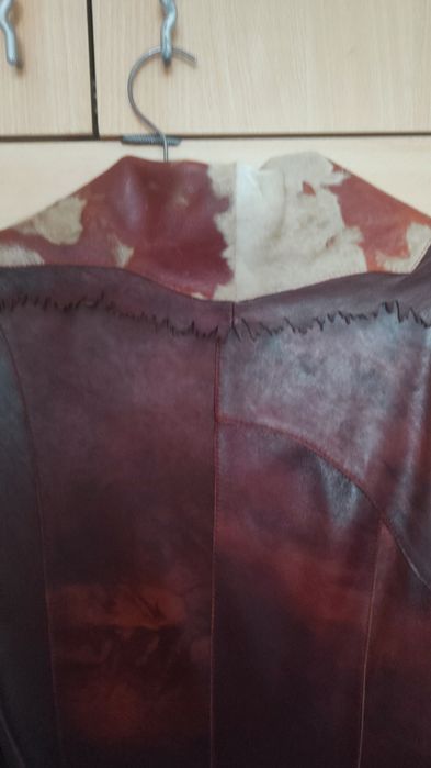 Haina lunga din piele XL
