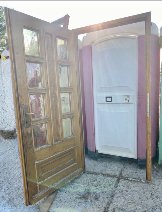 Usa intrare casa lemn termopan H 216 x L 105 Germania
