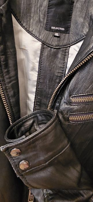 Кожено яке SELECTED  L/XL