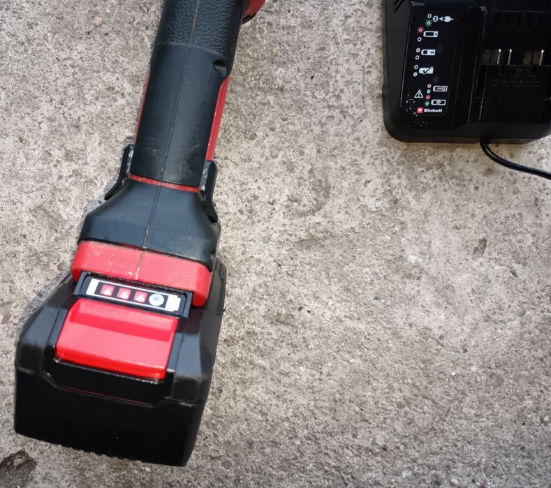 Flex EINHELL AXXIO, brushless, acumulator 3Ah, încărcător rapid