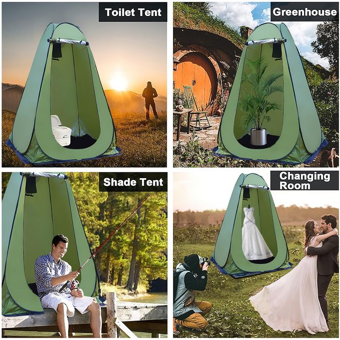 Палатка Душ, Съблекалня, Тоалетна, Поп Ъп, 120см или 150см, 2 размера