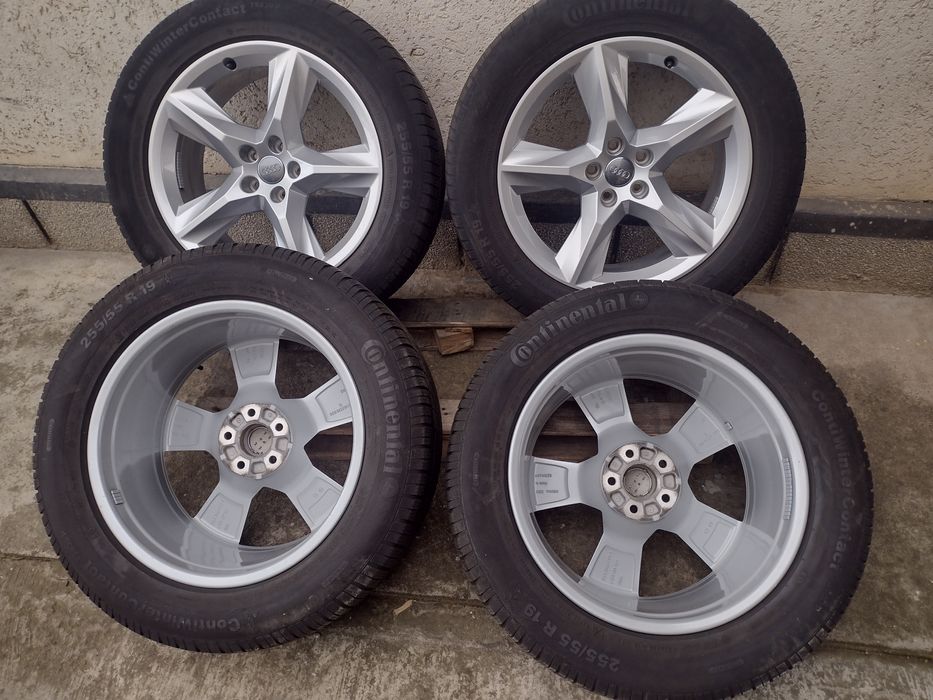 Jante 19 Audi Q7 an 2019 Originale OEM Cauciucuri 255 55 R19