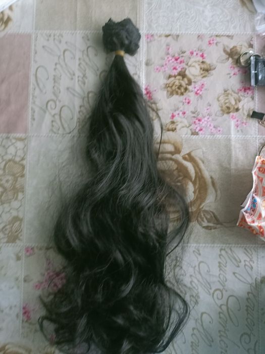 волосы v-образные ненатуральные