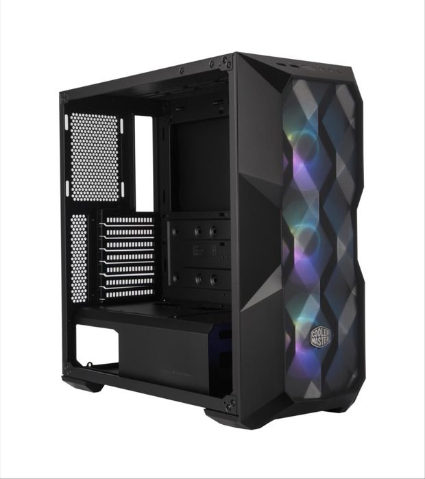 НОВА Компютърна кутия Cooler Master MASTERBOX TD500 MESH, Mid-Tower, Без захранващ блок, E-ATX, Black