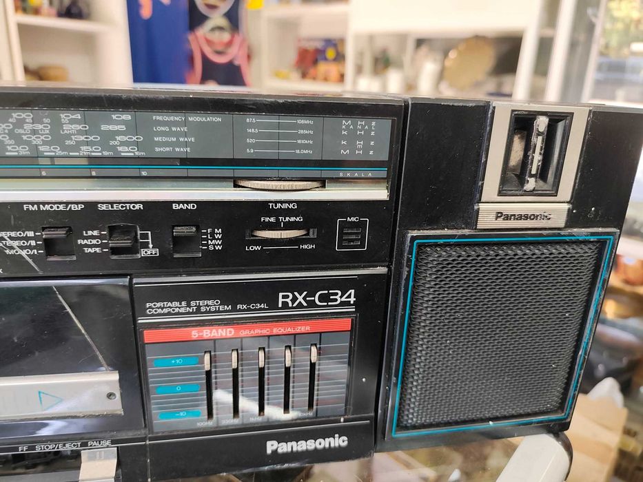 Касетофон sanyo m9903k / panasonic rx c34l