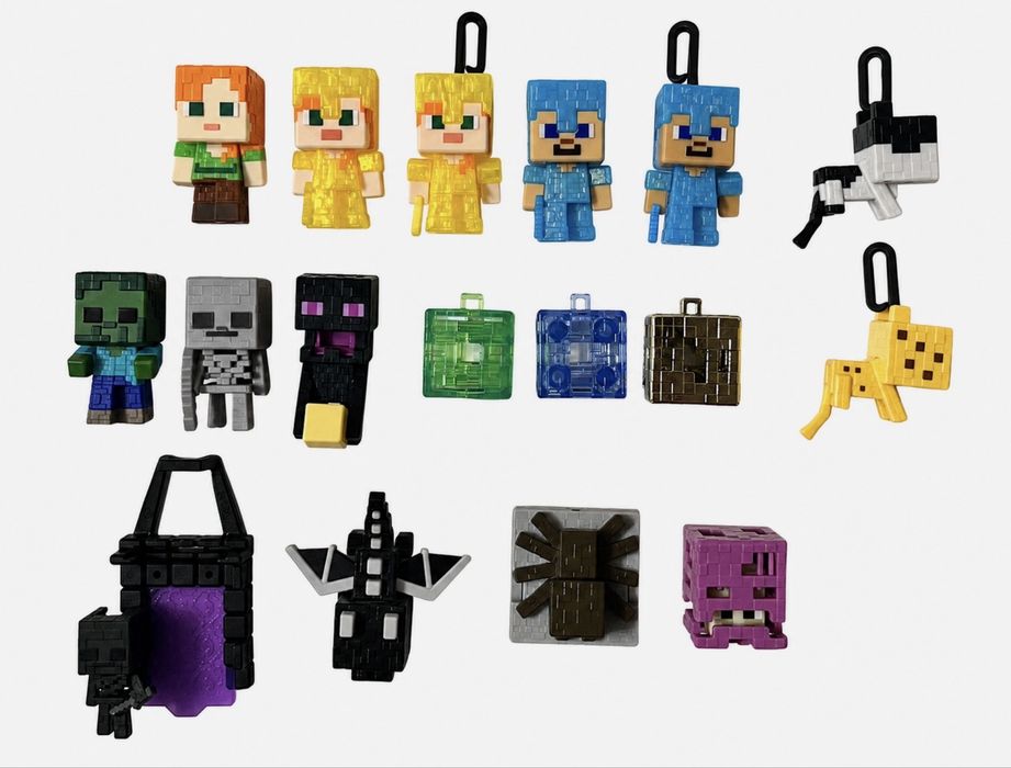 Minecraft Kinder Joy / фигурки на майнкрафт от киндер яйца