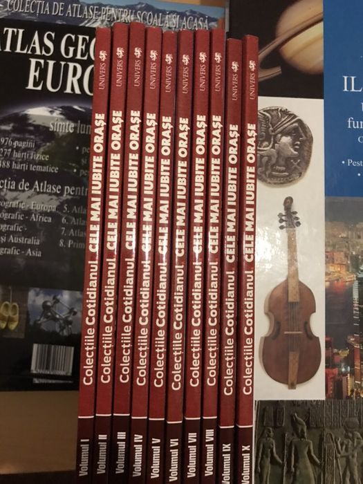 intreaga Colecție "Cele mai iubite orașe” 10 volume noi