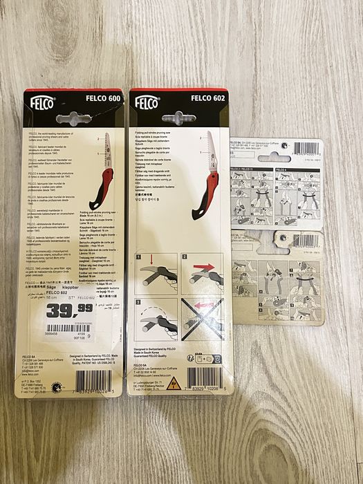 Fierastrau Felco si lame de schimb