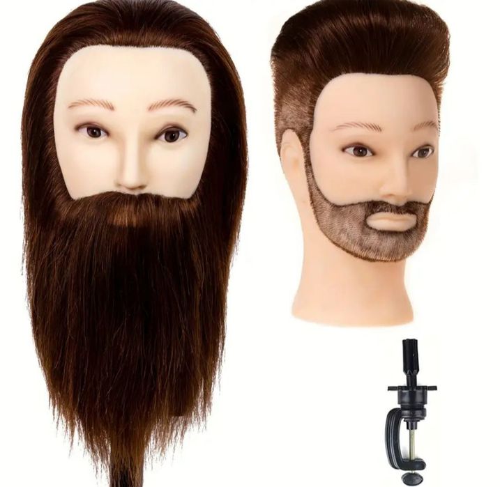 Мъжки тренировъчна глава за прически