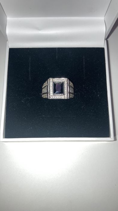 Мужское кольцо (серебро)