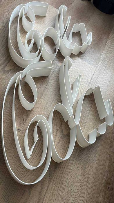 3D печать бортов (стенок) для объемных букв