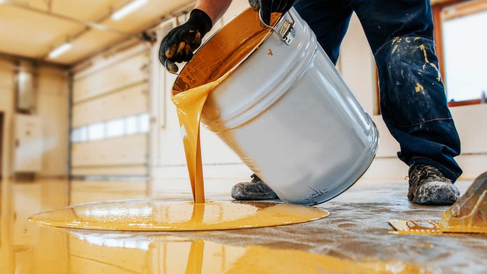 Epoksid kraska - mustahkamlik, kimyoviy chidamlilik va mukammal yuza