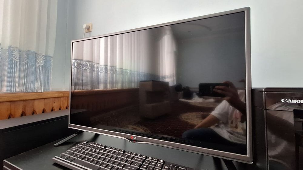 Стационарный игровой компьютер (полный комплект) и принтер чёрно-белый