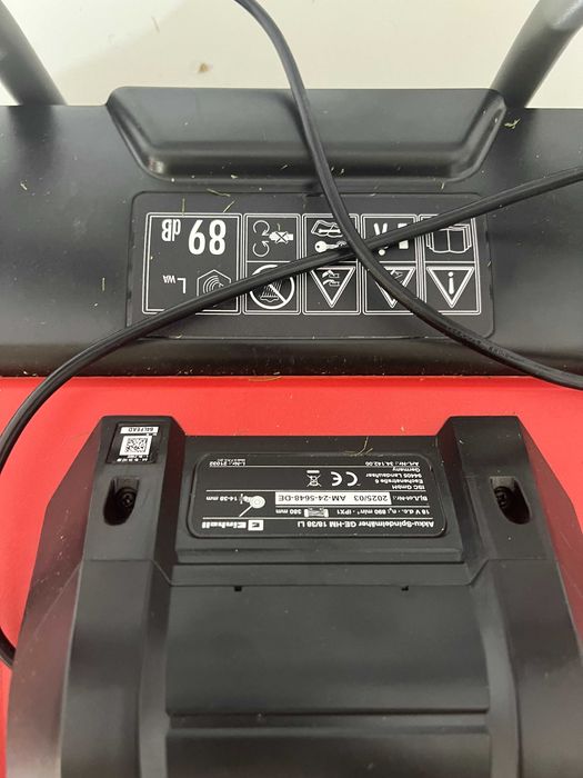 Einhell GE-HM 18/38 Li-Solo Power X-Change – Mașină de tuns gazon cilindrică 18V, lățime 38 cm