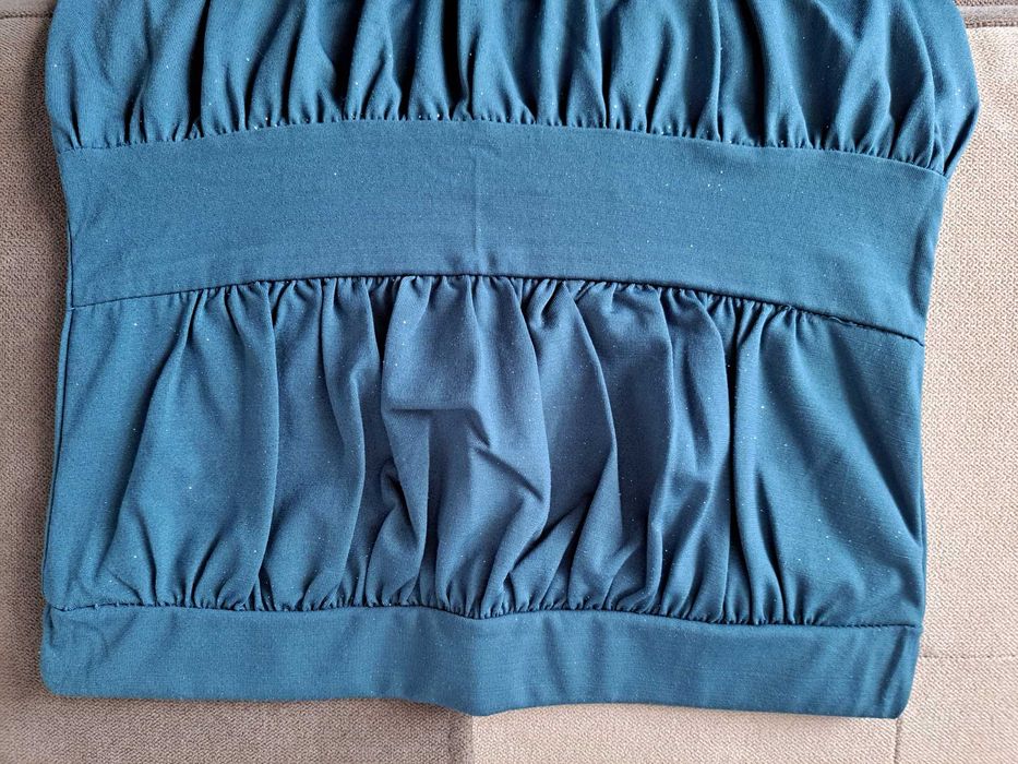Rochie fără bretele Terranova. Cu sclipici