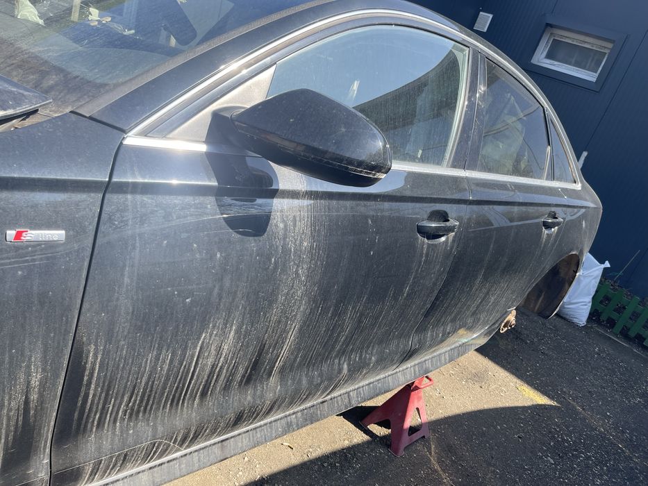 S-Line прагове Ауди А6-4Г фейслифт