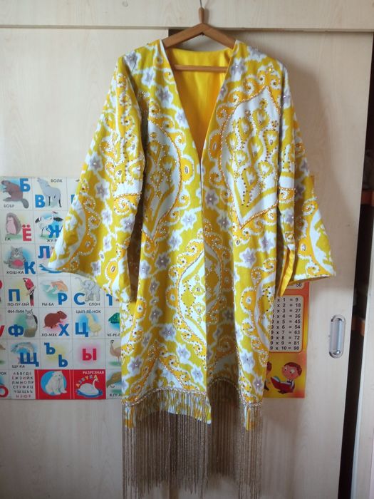 Адрас-халат, ручная работа. Торг уместен, narxni kelishamiz