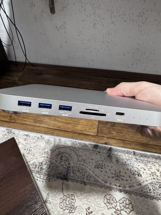 Док станция хаб для Mac Mini M4 USB 4, Thunderbolt 4