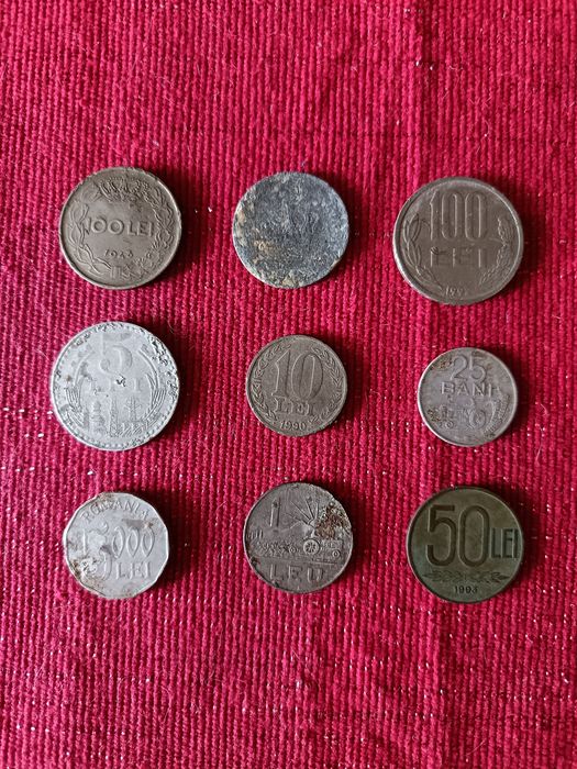 Colecție monezi vechi .de după 1940