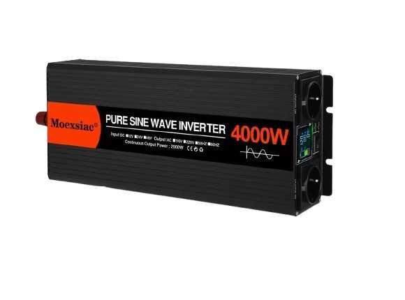 Invertor auto Moexiac  2000W, varf 4000W  12V sau 24V, unda pura, LCD