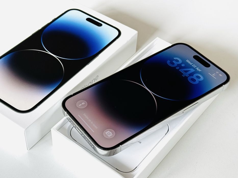 Iphone 14 Pro 128GB White 100% Батерия! Гаранция 6 месеца