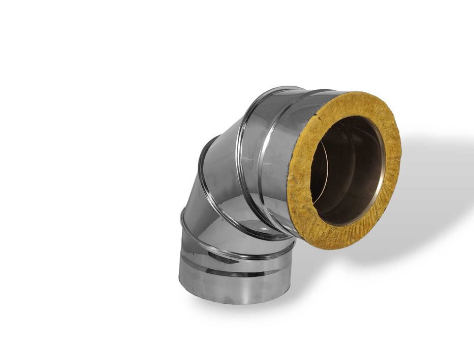 Coș de fum izolat cu vată bazaltică – durabil și sigur